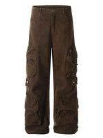 Men's Wide Leg Cargo Pants